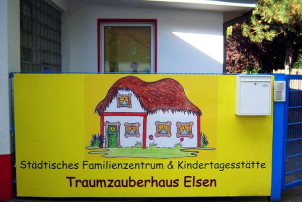Unser Eingang zum Kindergarten